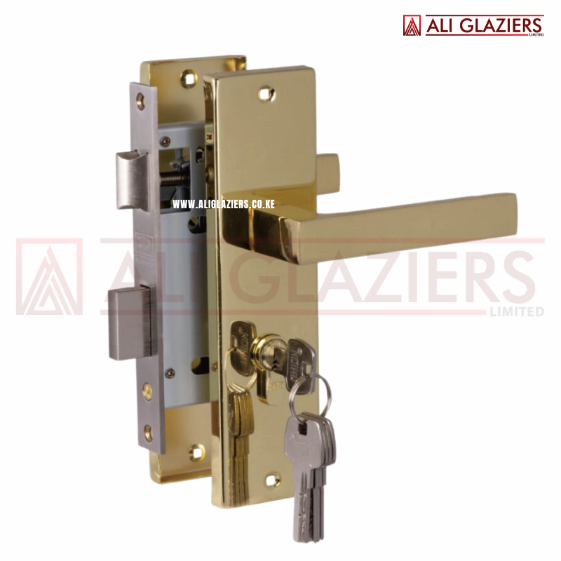 UNION ROSE GOLD LOCKSET F719