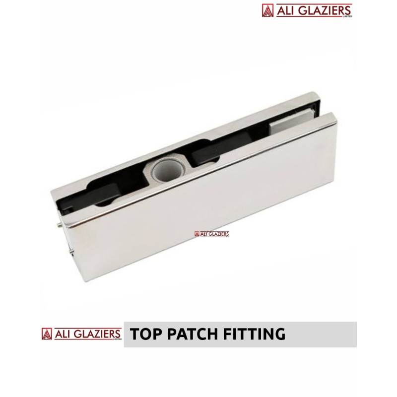 TOP PATCH FOR FRAMELESS GLASS DOORS