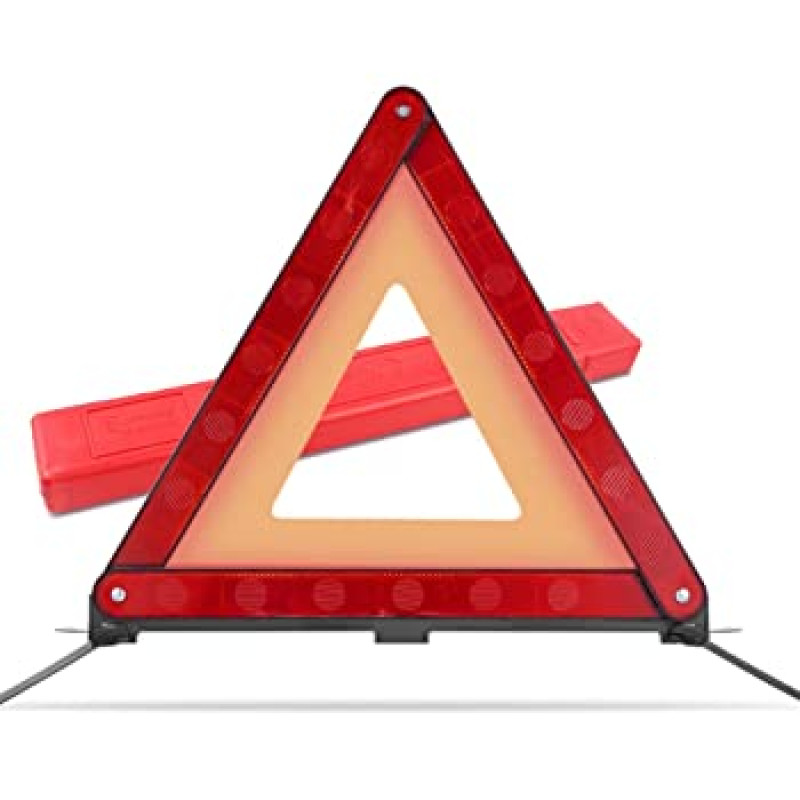 FOLDABLE EMERGENCY WARNING TRIANGLE