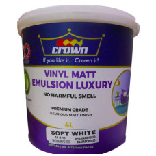 VINYL MATT LUXURY EMULSION SOFT WHITE 1L