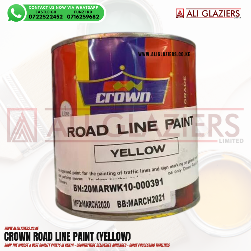 CROWN ROADLINE PAINT YELLOW