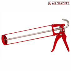 HEAVY DUTY SKELETON SILICONE GUN - RED