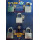 SOLEX MASTER KEYED PADLOCKS SET 60MM