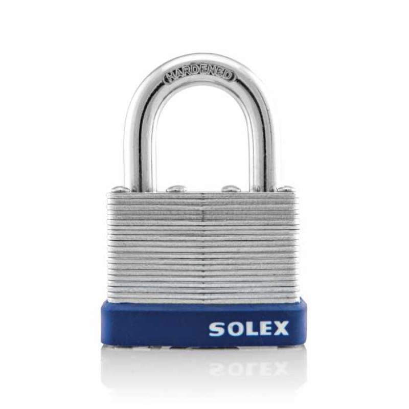 SOLEX LAMINATED PADLOCK - 50MM