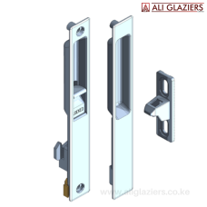 ALUMINIUM DOUBLE SIDED SLIDING DOOR LOCK WITHOUT KEY