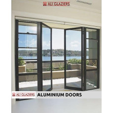 ALUMINIUM SWING DOUBLE DOORS