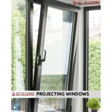 BLACK ALUMINIUM PROJECT WINDOWS