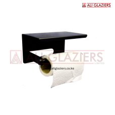 TISSUE HOLDER BLACK