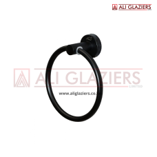 TOWEL RING BLACK 