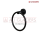 TOWEL RING BLACK 