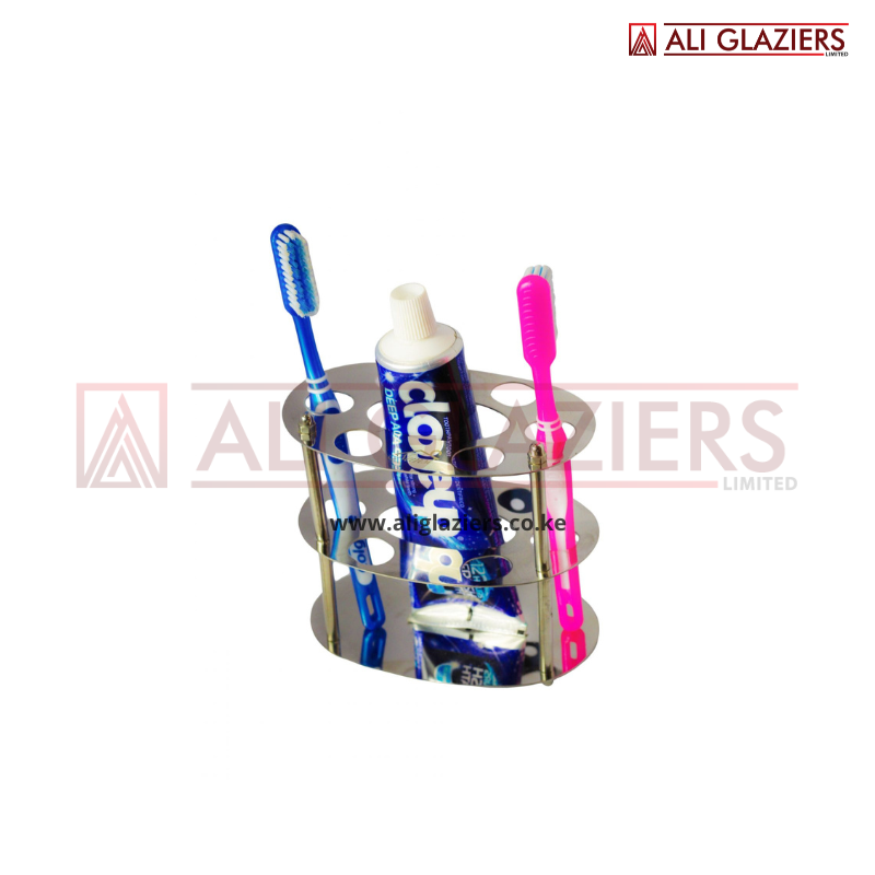 STAINLESS STEEL TOOTHBRUSH HOLDER