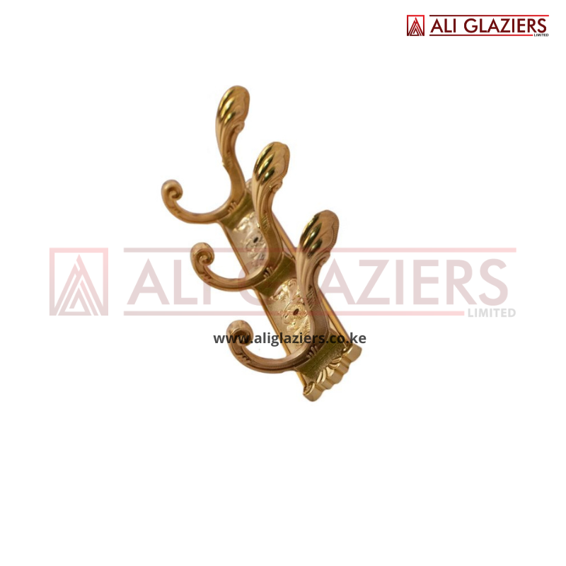 3 HOOKS - ORIENT GOLD