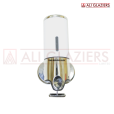 STAINLESS STEEL + ABS SINGLE SOAP DISPENSER 500ML