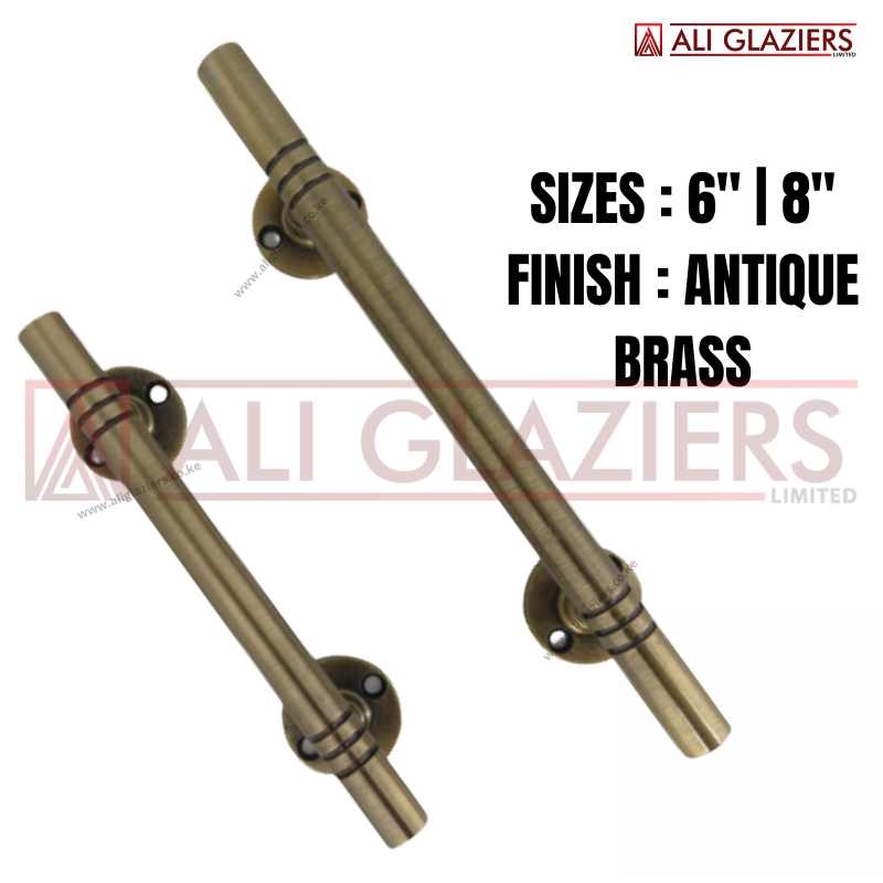 CABINET PULL HANDLE ANTIQUE BRASS