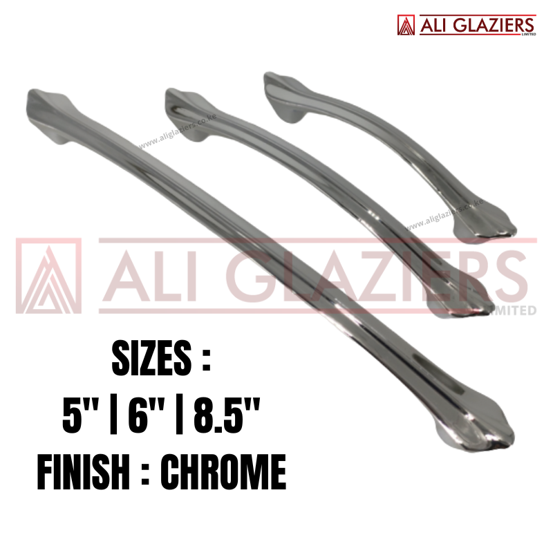 CABINET PULL HANDLE CHROME FINISH