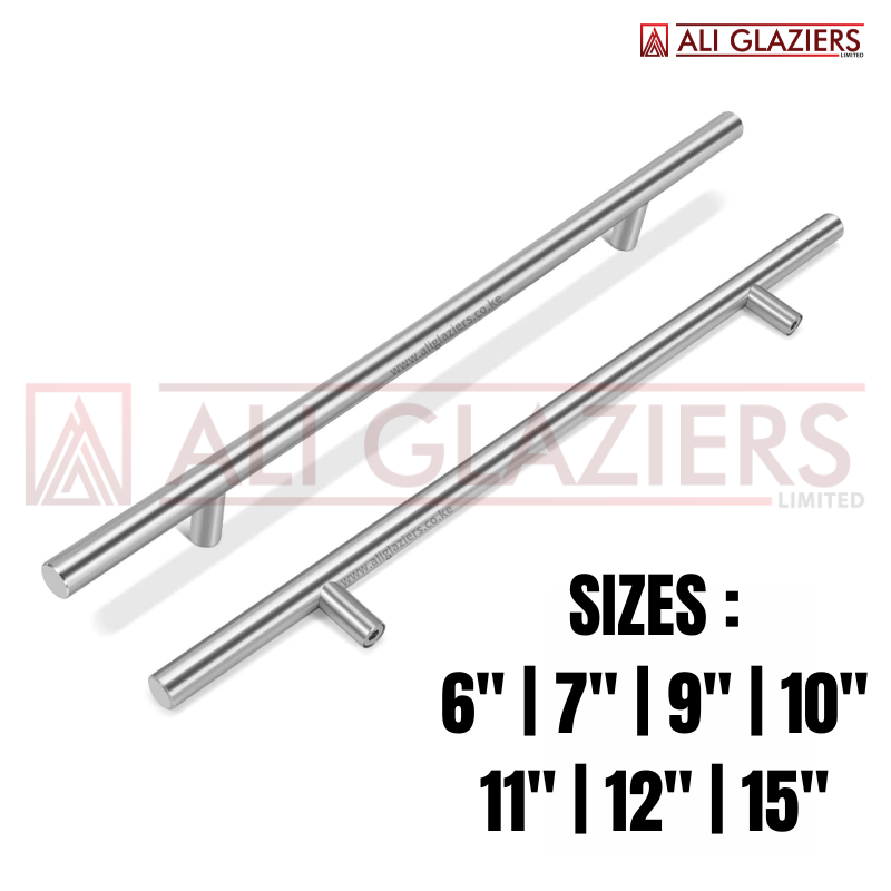 STAINLESS STEEL CABINET PULL HANDLE - SLIM