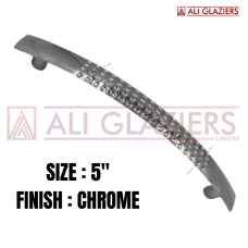 WARDROBE PULL HANDLE CHROME - 5"