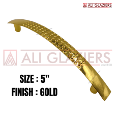 WARDROBE PULL HANDLE GOLD - 5"