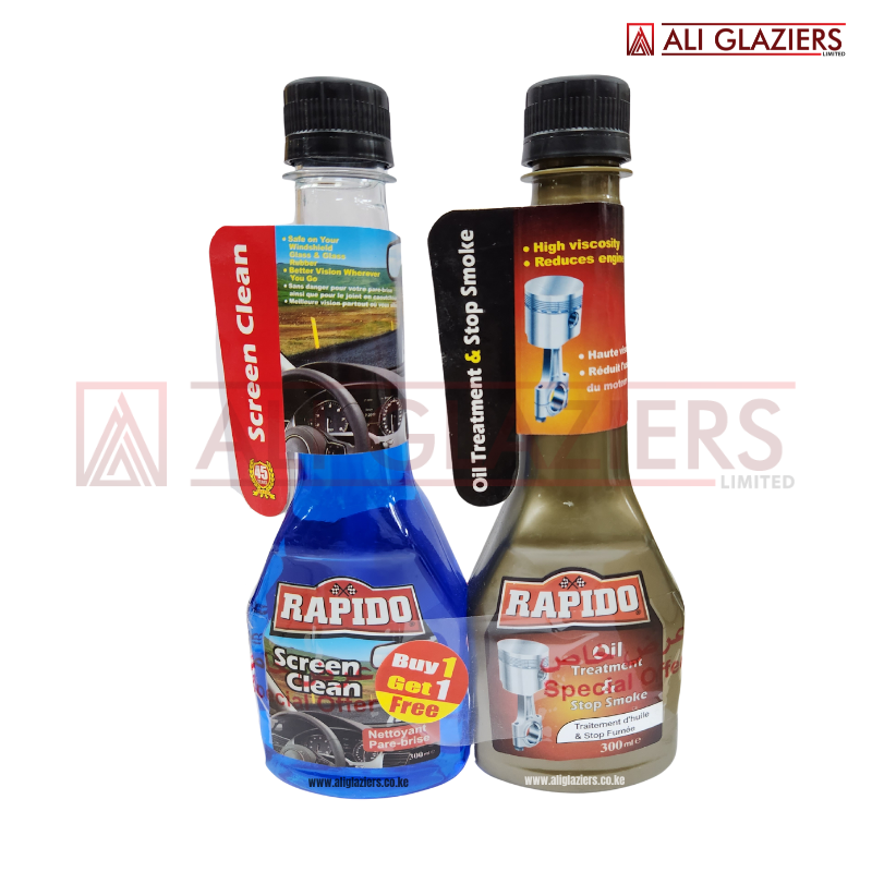 OIL TREATMENT & STOP SMOKE 300ML + SCREEN CLEAN 300ML