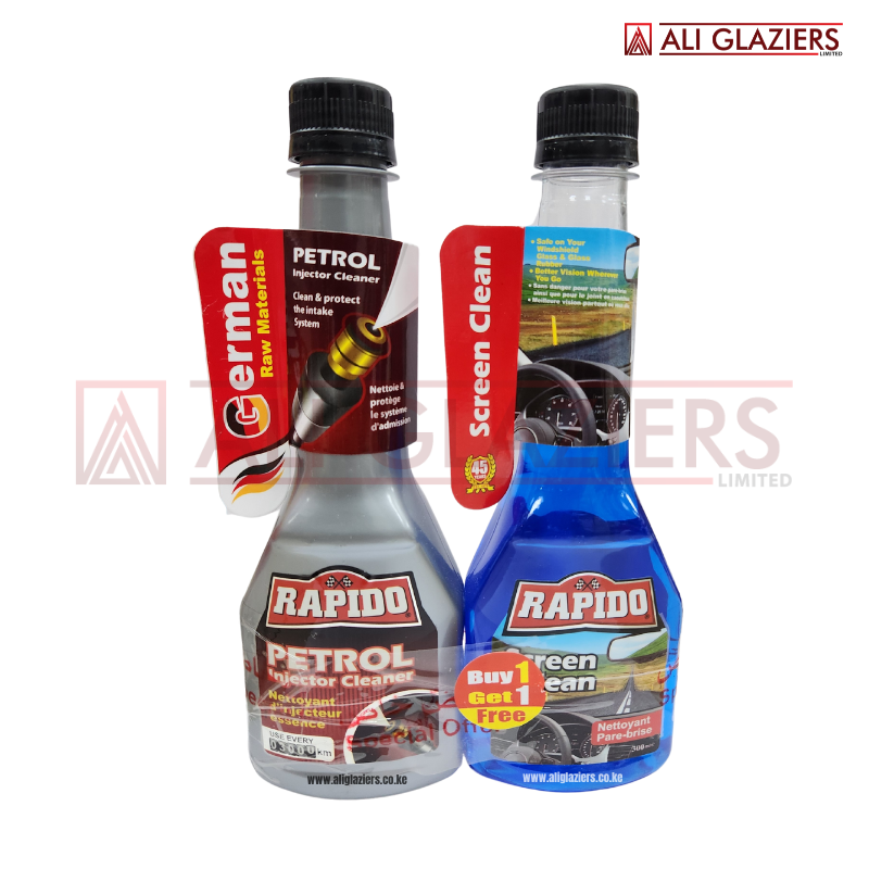 PETROL INJECTOR CLEANER 300ML + SCREEN CLEAN 300ML