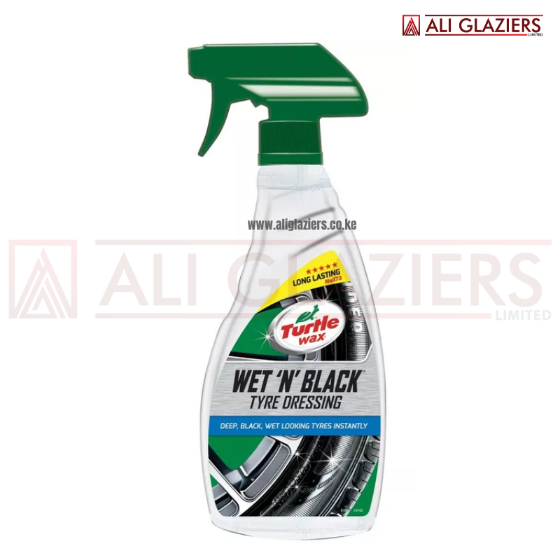 TURTLE WAX WET 'N' BLACK TYRE CLEANING & SHINING