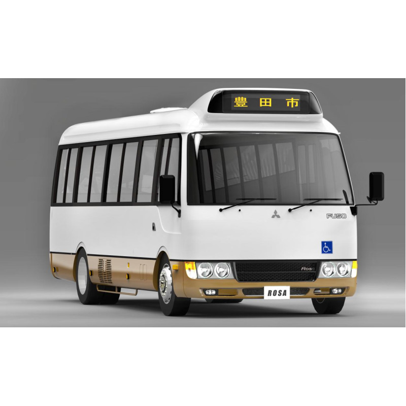 COLT ROSA BUS (OLD MODEL) REAR WINDSCREEN LAMINATED