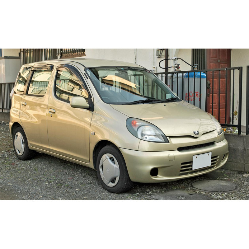 TOYOTA FUNCARGO WAGON 2000 REAR WINDSCREEN TUFF