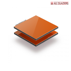 ORANGE ALUMINIUM COMPOSITE PANEL 3MM