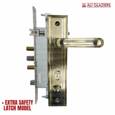 UNION 3301 MULTI BOLT ANTIQUE BRASS LOCKSET