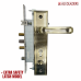 UNION 3301 MULTI BOLT ANTIQUE BRASS LOCKSET