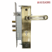 UNION 3303 MULTI BOLT ANTIQUE BRASS LOCKSET
