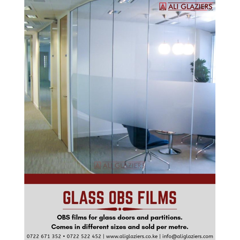 GLASS OBS SANDBLAST FILMS