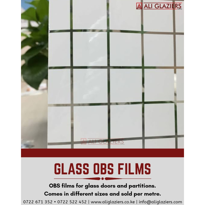 GLASS OBS SANDBLAST FILMS