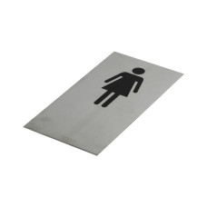 FEMALE RESTROOM | TOILET DOOR SIGN