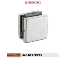 MAB BRACKETS FOR FRAMELESS GLASS