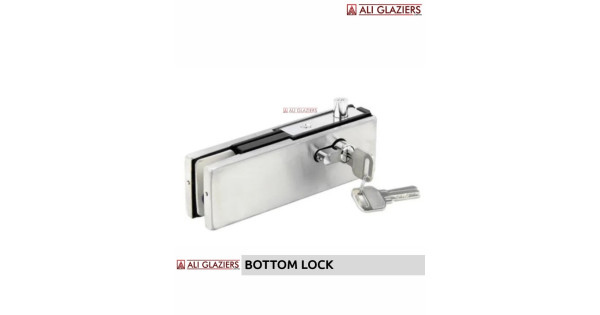 Bottom Lock Frameless Glass Door Accessories - Bottom Lock | Bottom Lock for Glass ...