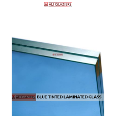 BLUE TINTED LAMINATED GLASS
