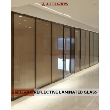 BROWN REFLECTIVE LAMINATED GLASS