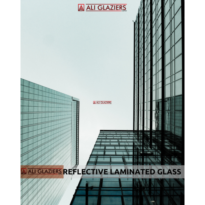 GREEN REFLECTIVE LAMINATED GLASS