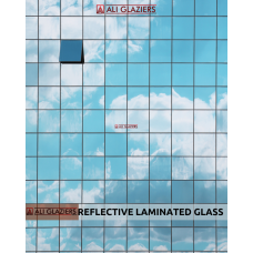 BLUE REFLECTIVE LAMINATED GLASS