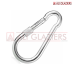 HEAVY DUTY SCREW LOCKING CARABINER CLIPS 12MM