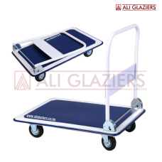 HEAVY DUTY FOLDABLE PLATFORM PUSH CART HAND TROLLEY 300KG