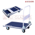HEAVY DUTY FOLDABLE PLATFORM PUSH CART HAND TROLLEY 300KG