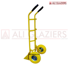 HEAVY DUTY INDUSTRIAL TWO WHEEL HAND TROLLEY - YELLOW