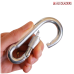 HEAVY DUTY SCREW LOCKING CARABINER CLIPS 12MM