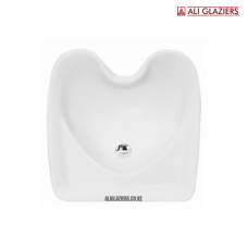 FIBREGLASS SALON SINK - WHITE