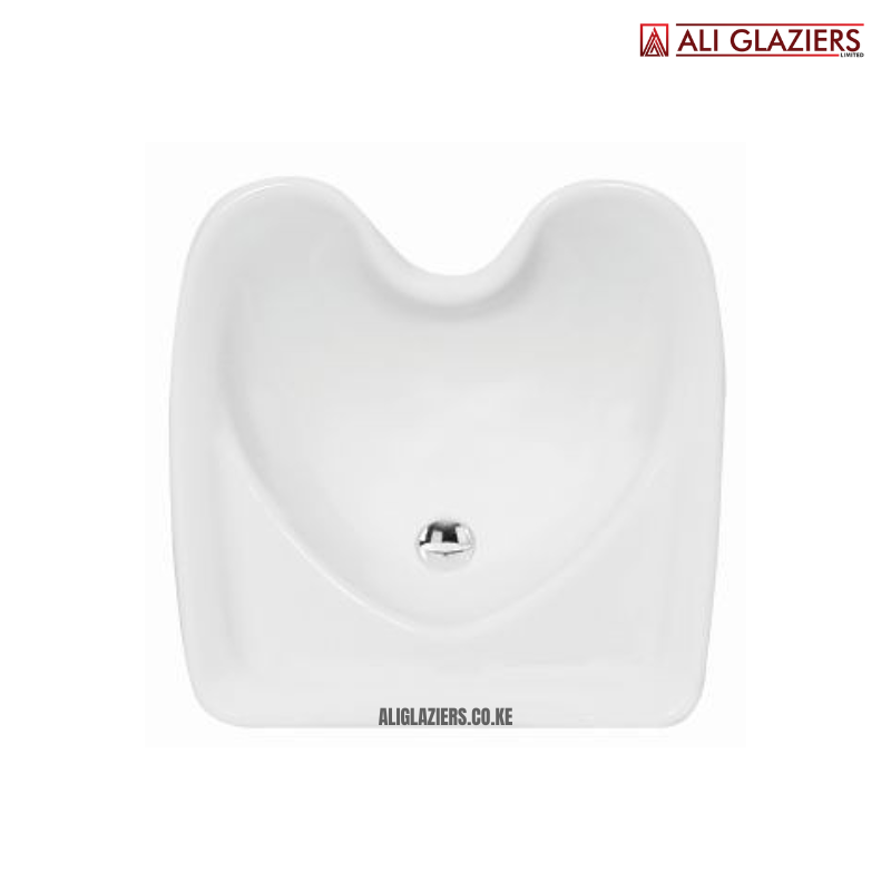 FIBREGLASS SALON SINK - WHITE