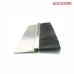 ALUMINIUM DOOR BOTTOM SEAL WITH BRUSH - SILVER