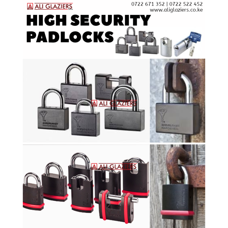 HIGH SECURITY PADLOCKS
