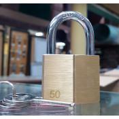 DIAMOND SHAPE PADLOCKS (4)